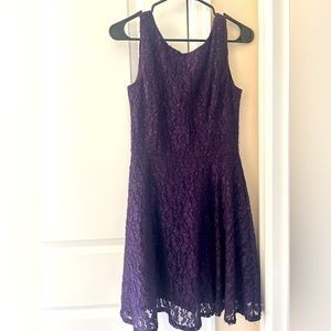 Speechless brand purple floral dress